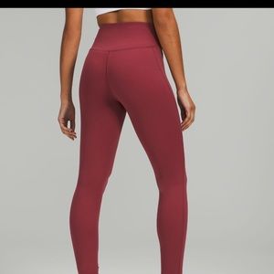 Base Pace high rise running tights (brushed nulux)